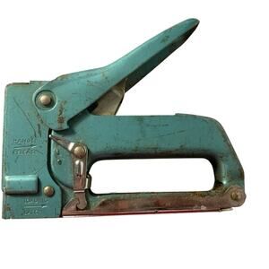 Vintage Antique Swingline 101 Stapler Staple Gun Green Long Island City NY
